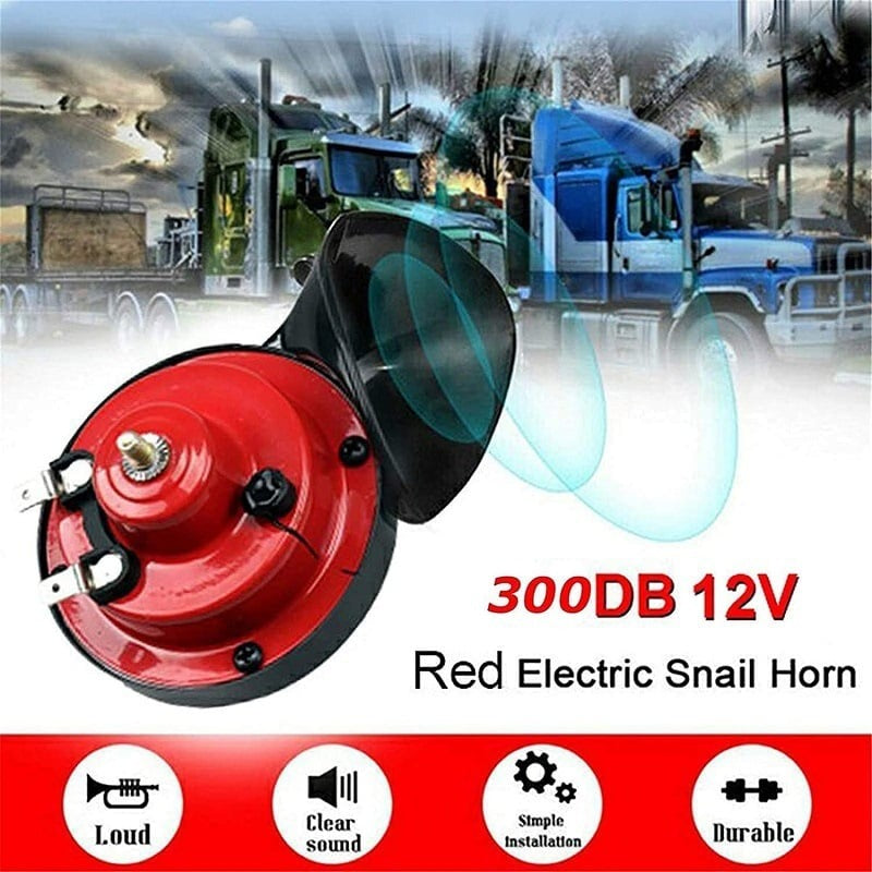 🔥 Super Clear Loud Snail Horn – Deep Sound for Every Ride 🚗💨