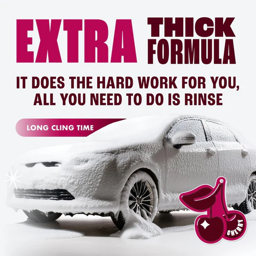 Multi-Purpose Car Interior Foam Cleaner – All-Purpose Cleaning Spray