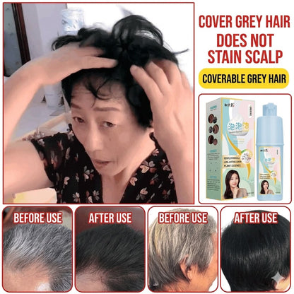 Natural Hair Dye Shampoo – Long Lasting Color & Nourishing Care
