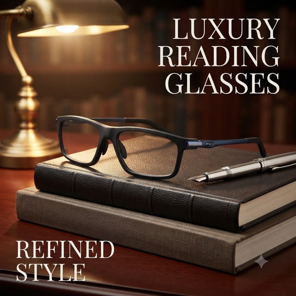 Retro Sports Reading Glasses – Anti Blue Light for Men & Women