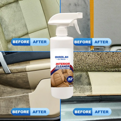 All in One Car Interior Cleaner & Polish – Waterless Cleaning & Leather Care Solution