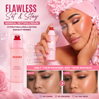 Mineral Setting Cream Hydrating Long-Lasting Makeup Primer