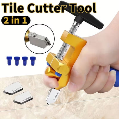 2-in-1 Glass & Tile Cutter Tool Set — Precision Cutting Made Easy