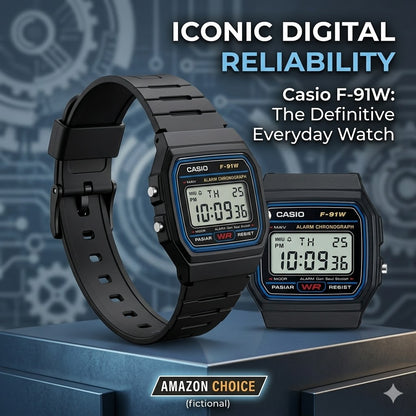 Classic Retro Casio Digital Watch – Timeless Style with Modern Function