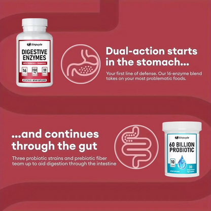 Women’s Probiotic & Prebiotic Capsules – Daily Digestive Wellness Support