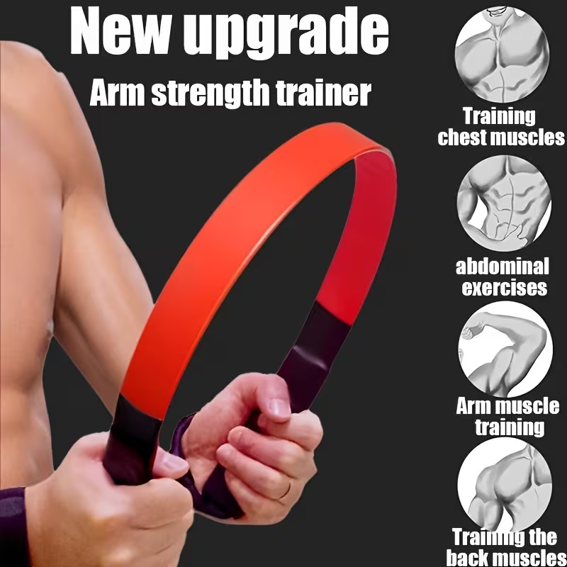 Adjustable Arm Strength Bar – Portable Home Fitness Trainer (20–100kg)