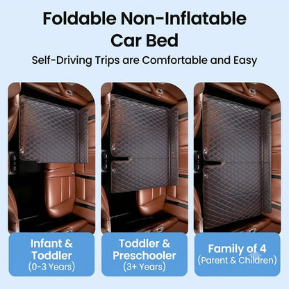 Universal Folding Car Mattress – Rear Seat Travel Bed for Camping & Road Trips