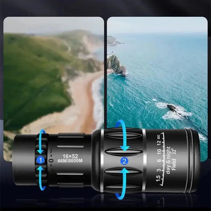 Durable Compact Monocular – Clear Vision for Outdoor Adventures