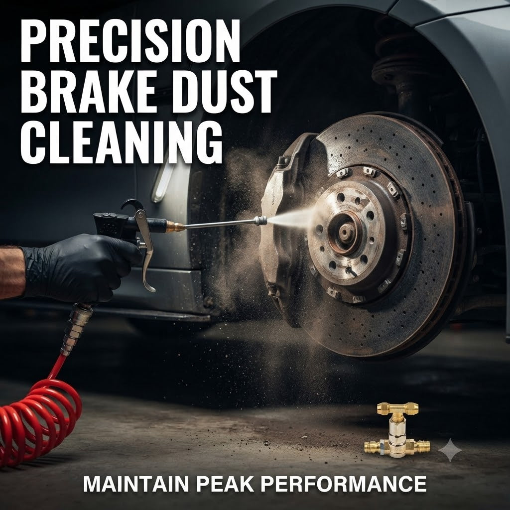 Pneumatic Air Blow Gun Kit – High Pressure Dust Cleaning