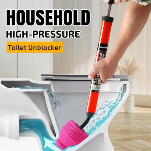 High Pressure Toilet Unblocker – Powerful One-Shot Drain