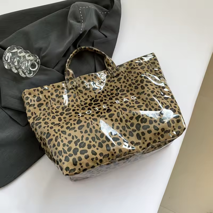 Women’s Letters Print Tote Bag