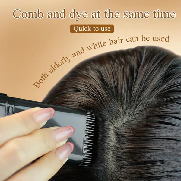 Hair Touch-Up Comb – Instant Grey Coverage On the Go