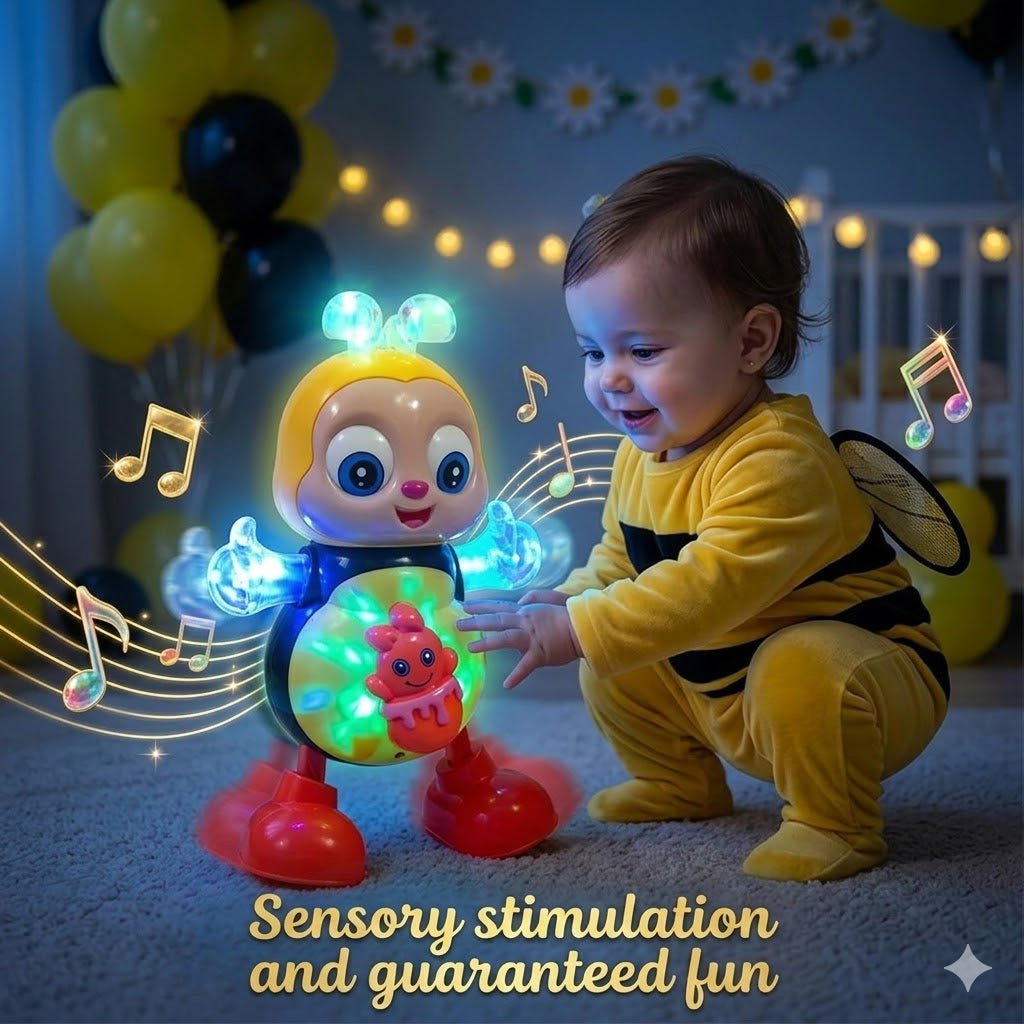 Dancing Musical Bee – Interactive Educational Toy for Babies & Toddlers