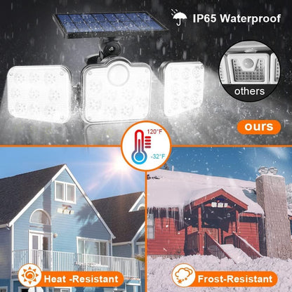 18W Solar Motion Sensor LED Wall Light