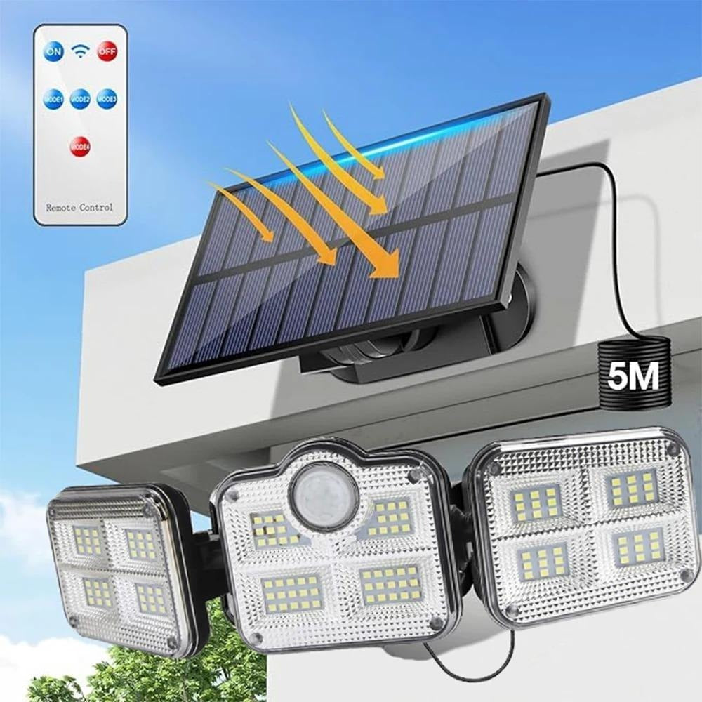 18W Solar Motion Sensor LED Wall Light