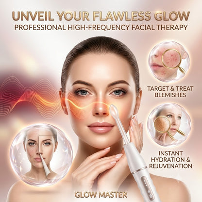 Portable High Frequency Facial Electric Skin Care & Scalp Massage