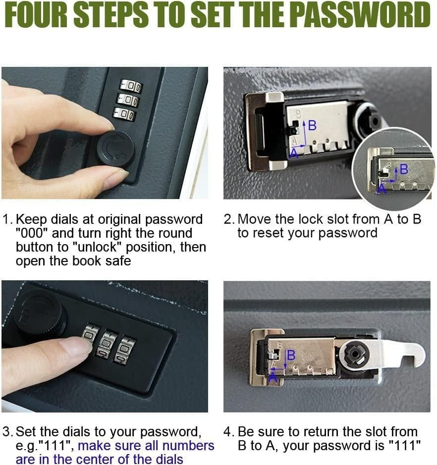 Secret Book Safe Box — Hidden Security in Plain Sight