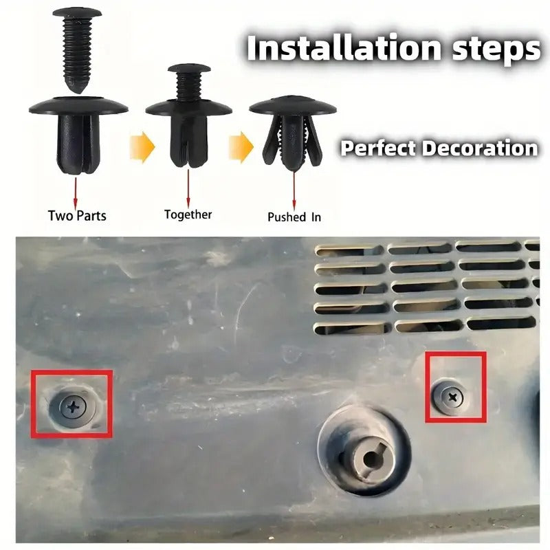 Car Bumper Fixing Buckle – 8mm Locator Solution