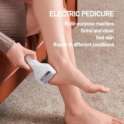 Automatic Dual Sided Electric Foot Grinder – Rechargeable Pedicure & Callus Remover