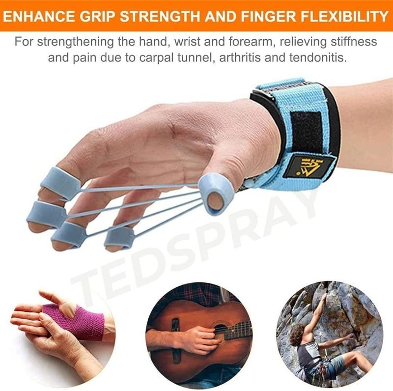 Finger Exerciser Grip Strengthener – Hand & Forearm Workout Tool