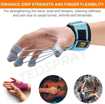 Finger Exerciser Grip Strengthener – Hand & Forearm Workout Tool