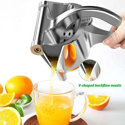 Heavy Duty Manual Fruit Juicer – Removable Hand Press Juice Extractor