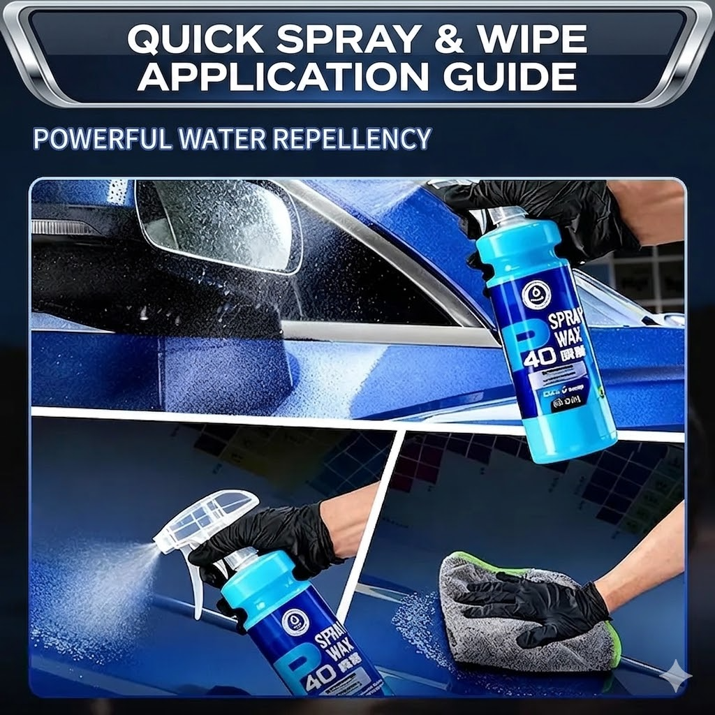 Car Interior Glass Cleaner – Strong Decontamination Windshield Cleaning Solution