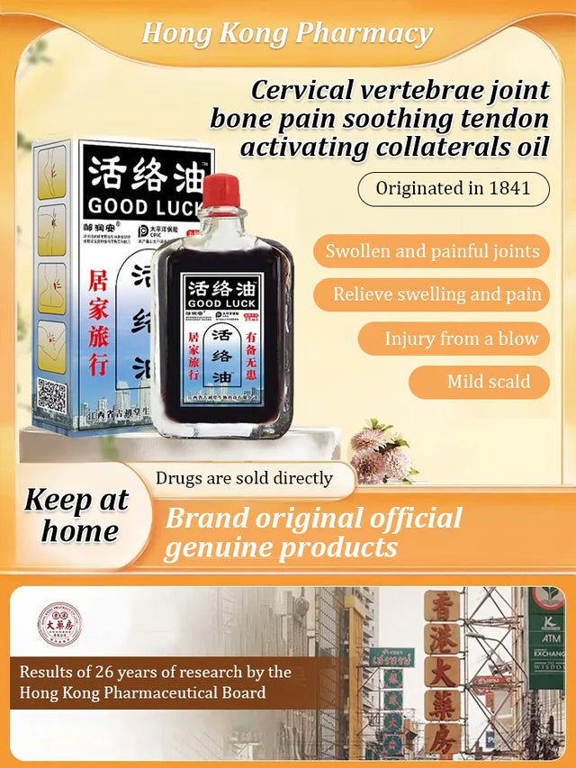Blood Circulation & Pain Relief Oil