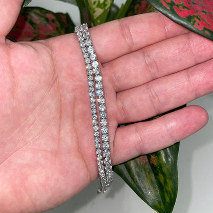 Crystal Tennis Necklace