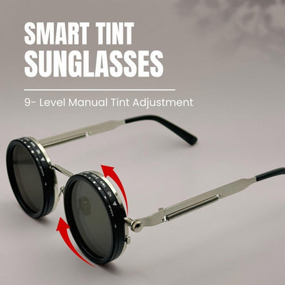 Retro Polarized Stepless Filter Sunglasses