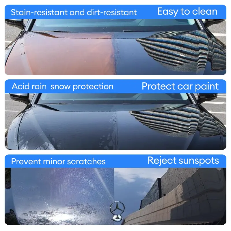 Car Interior Glass Cleaner – Strong Decontamination Windshield Cleaning Solution