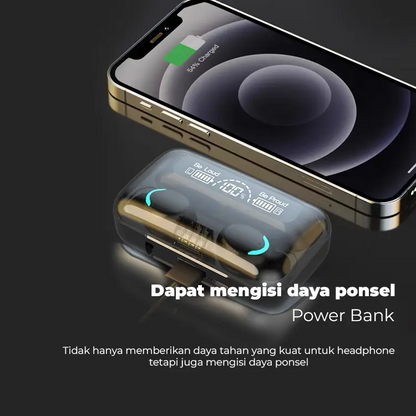 Earbuds with 3000mAh Powerbank – Hi Fi Sound & Bluetooth