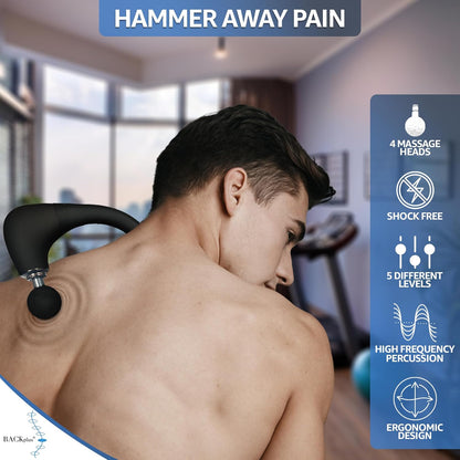 Mini Massage Gun – 9 Modes Full Body Muscle Massager