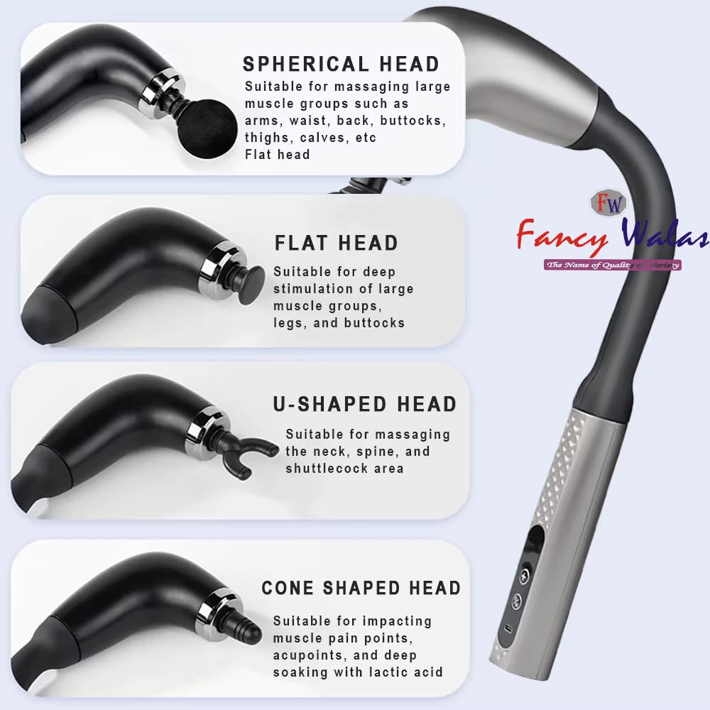Mini Massage Gun – 9 Modes Full Body Muscle Massager