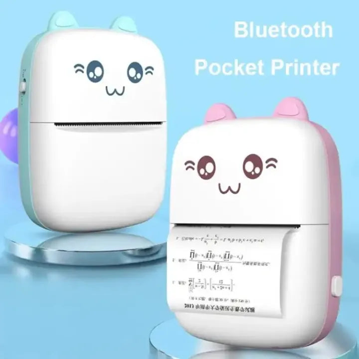 Mini Portable Pocket Printer – Thermal Label & Memo Printer