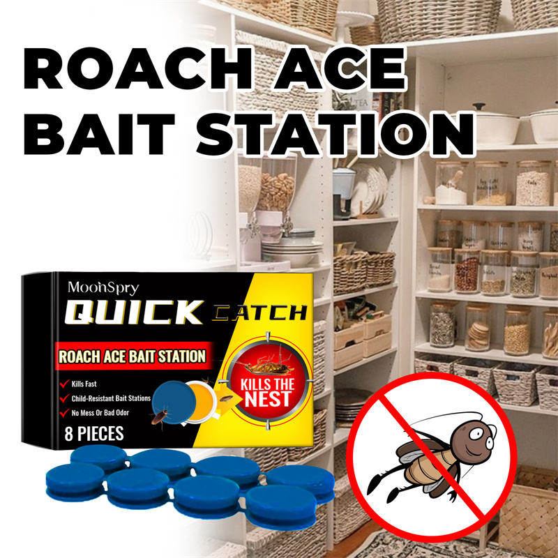 Roach Bait Station – Effective Cockroach Repellent & Nest Killer
