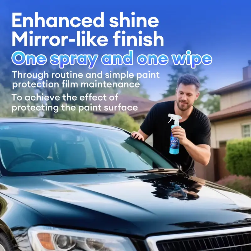 Car Interior Glass Cleaner – Strong Decontamination Windshield Cleaning Solution