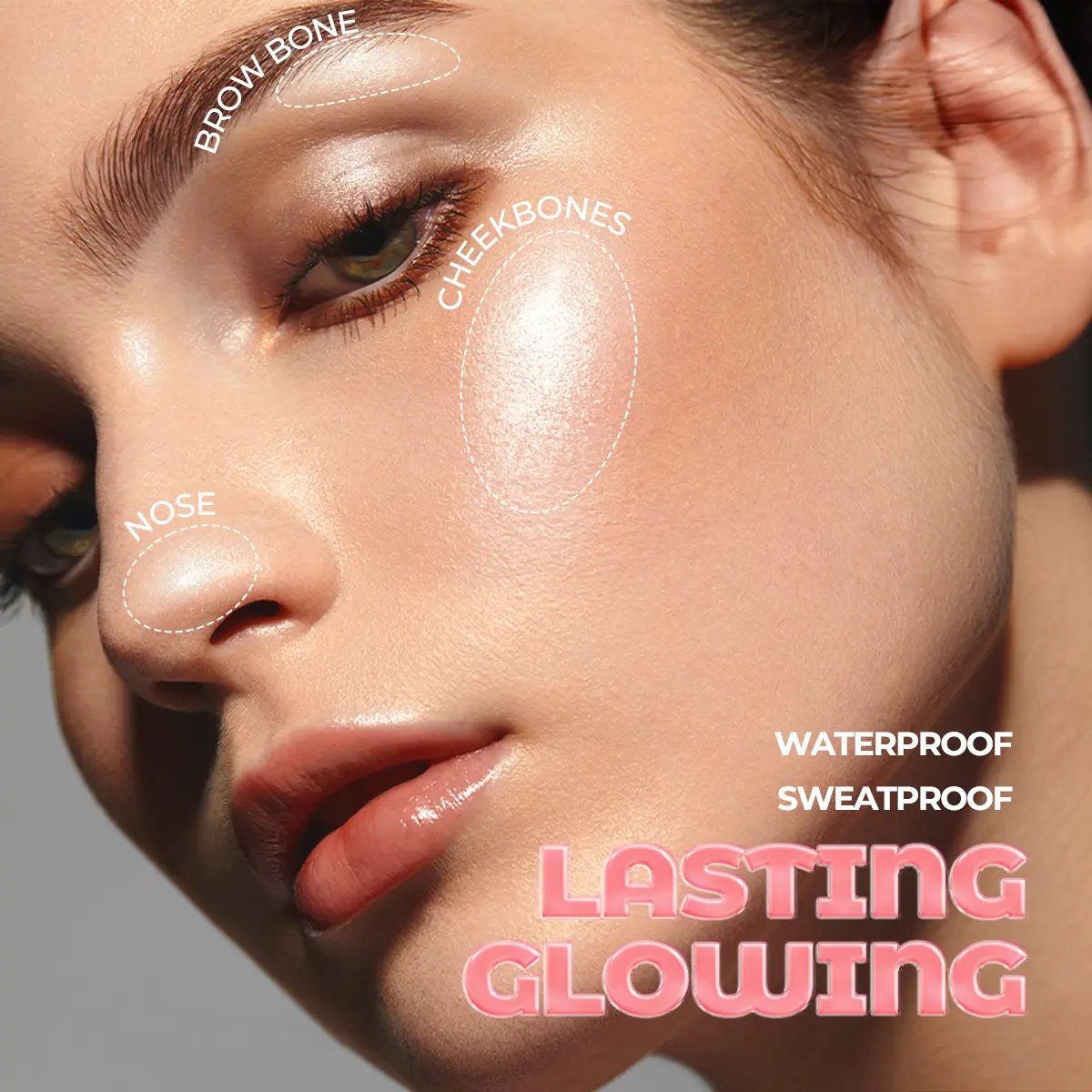 Highlight Stick Pearlescent Shimmer Contour - 3 units