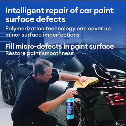 Car Interior Glass Cleaner – Strong Decontamination Windshield Cleaning Solution