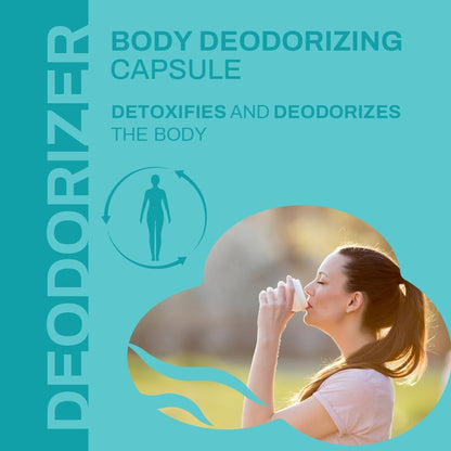 Chlorophyll Deodorizing Capsules – Natural Body Freshness Supplement