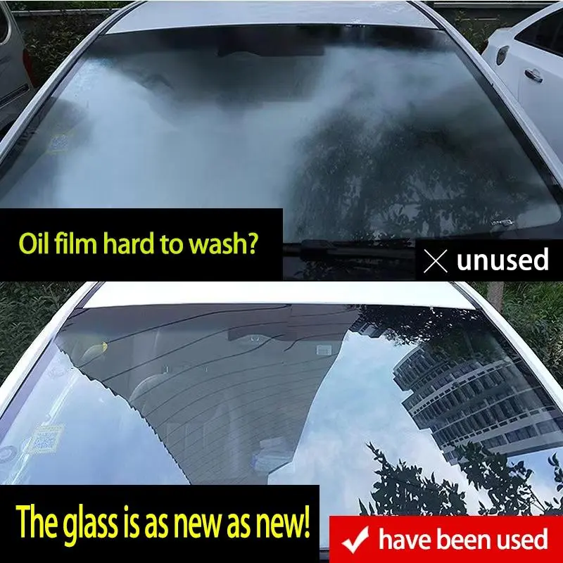 Oil Film Cleaner Spray – Windshield & Glass Water Stain Remover