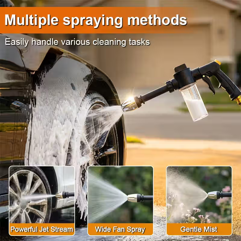 High Pressure Car Wash Gun – Powerful Cleaning Made Easy