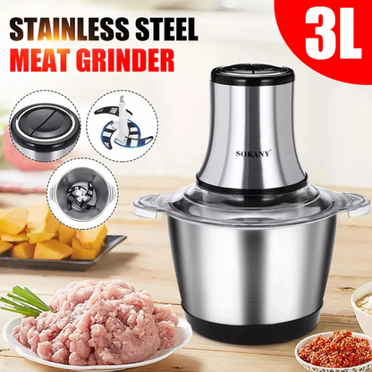 Mini Meat Grinder & Food Chopper – Heavy Duty Kitchen Processor