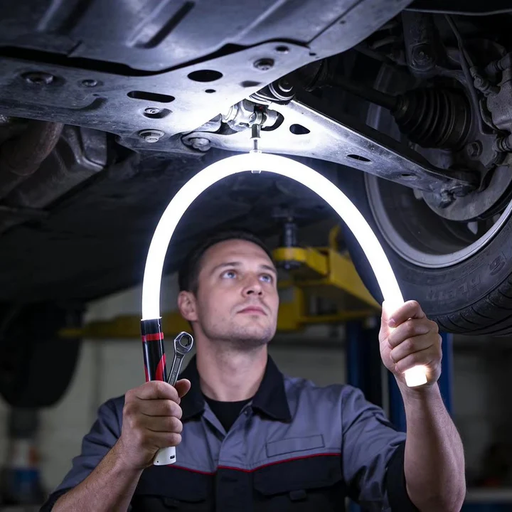 Rechargeable Flexible LED Light – Portable Adjustable Beam Lamp