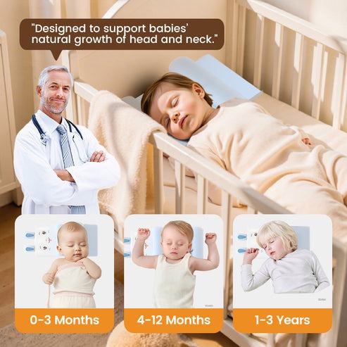 Baby Shaping Pillow – Breathable Support for Healthy Growth