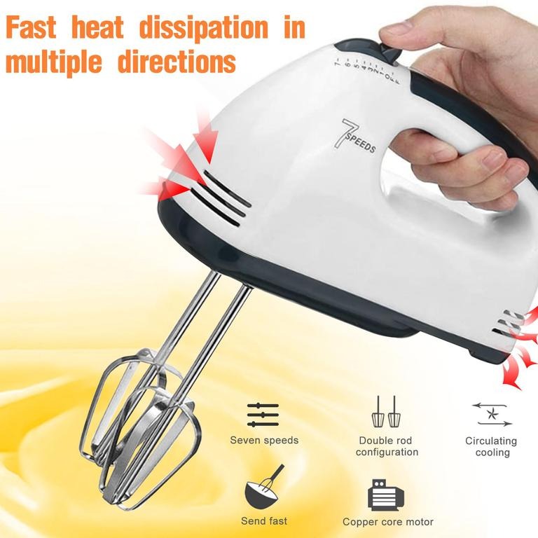 7-Speed Electric Hand Mixer