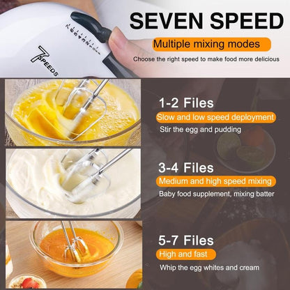 7-Speed Electric Hand Mixer