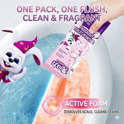 Pink High Foam Toilet Cleaning Powder – Automatic Toilet Bowl Cleaner