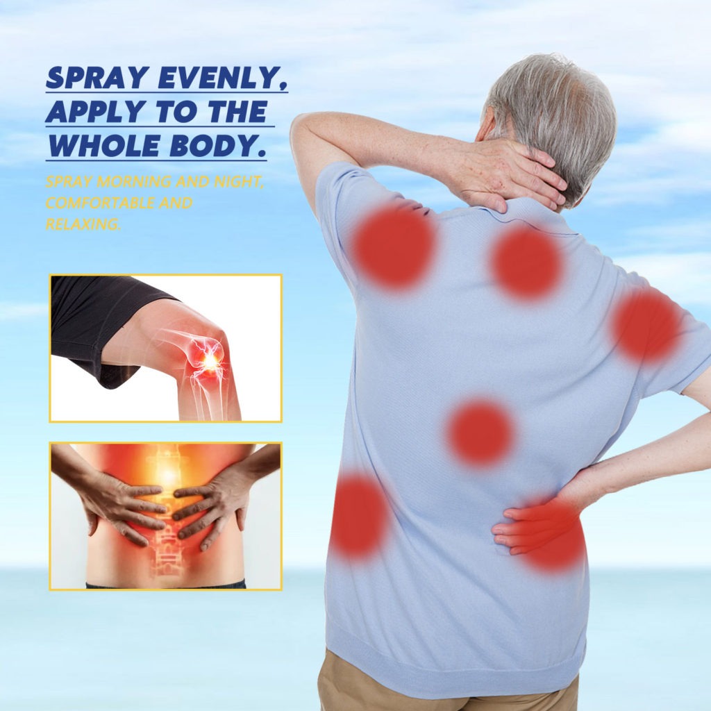 ORIGINAL - Back Pain Relief Herbal Spray-Manufactured In Japan