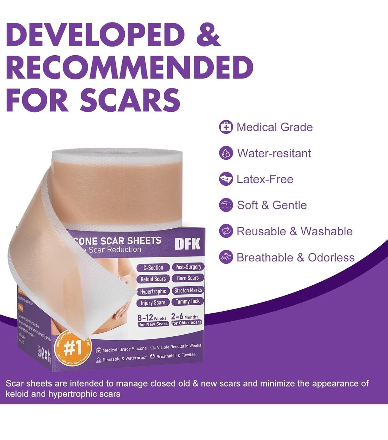 Scar Removal Patches – Smooth, Fade & Heal with Confidence